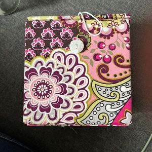 Vera Bradley box. No stains or imperfections. Single button closure in front